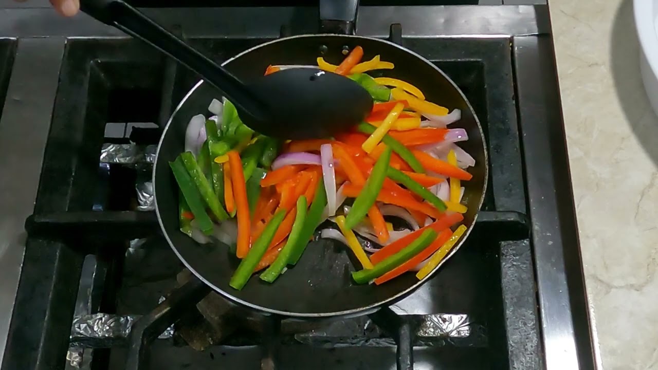Como saltear las verduras