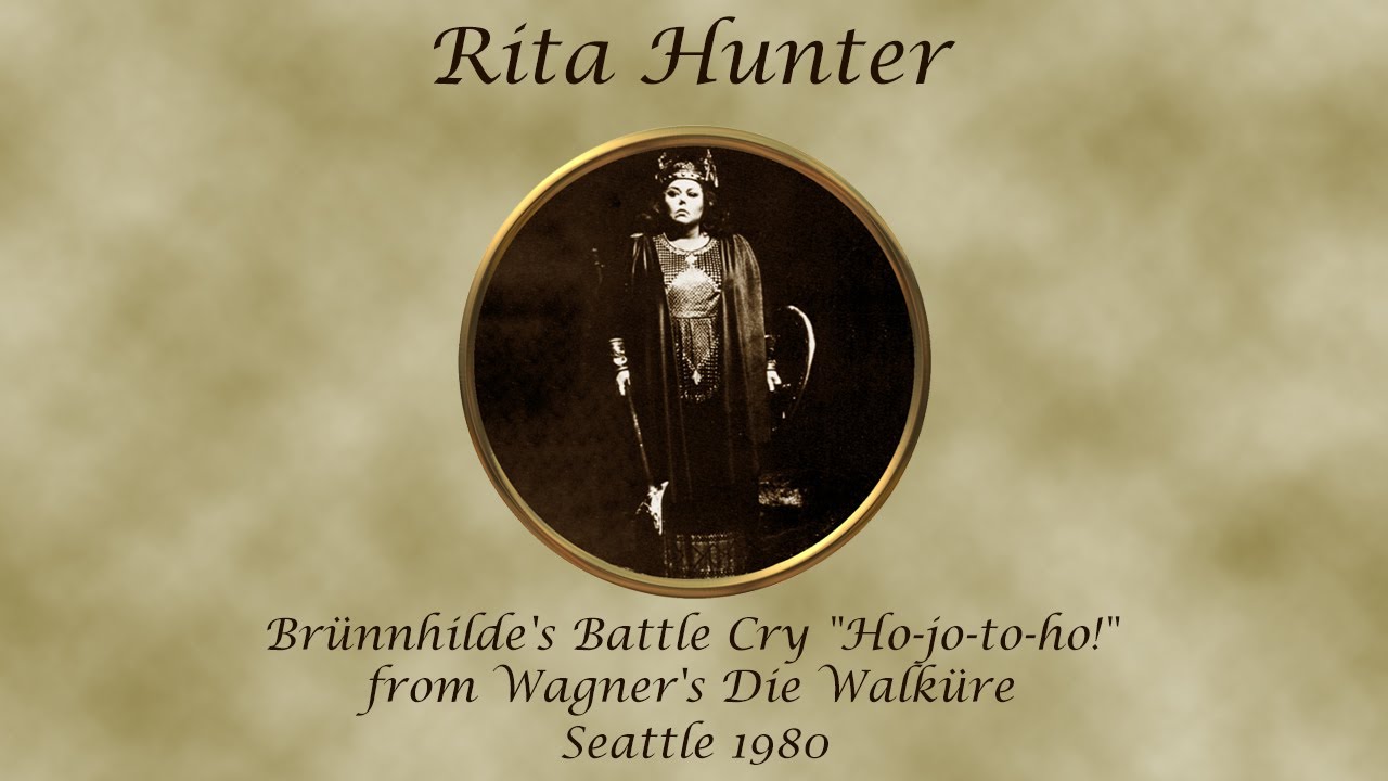 Rita Hunter Brünnhilde's Battle Cry Die Walküre #ritahunter #soprano #dramaticsoprano #opera