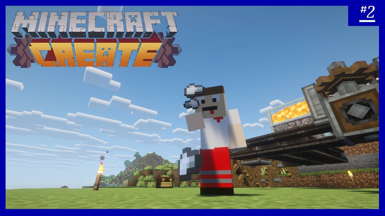První nugety jsou doma!!! Minecraft Create Perfect world Post Production