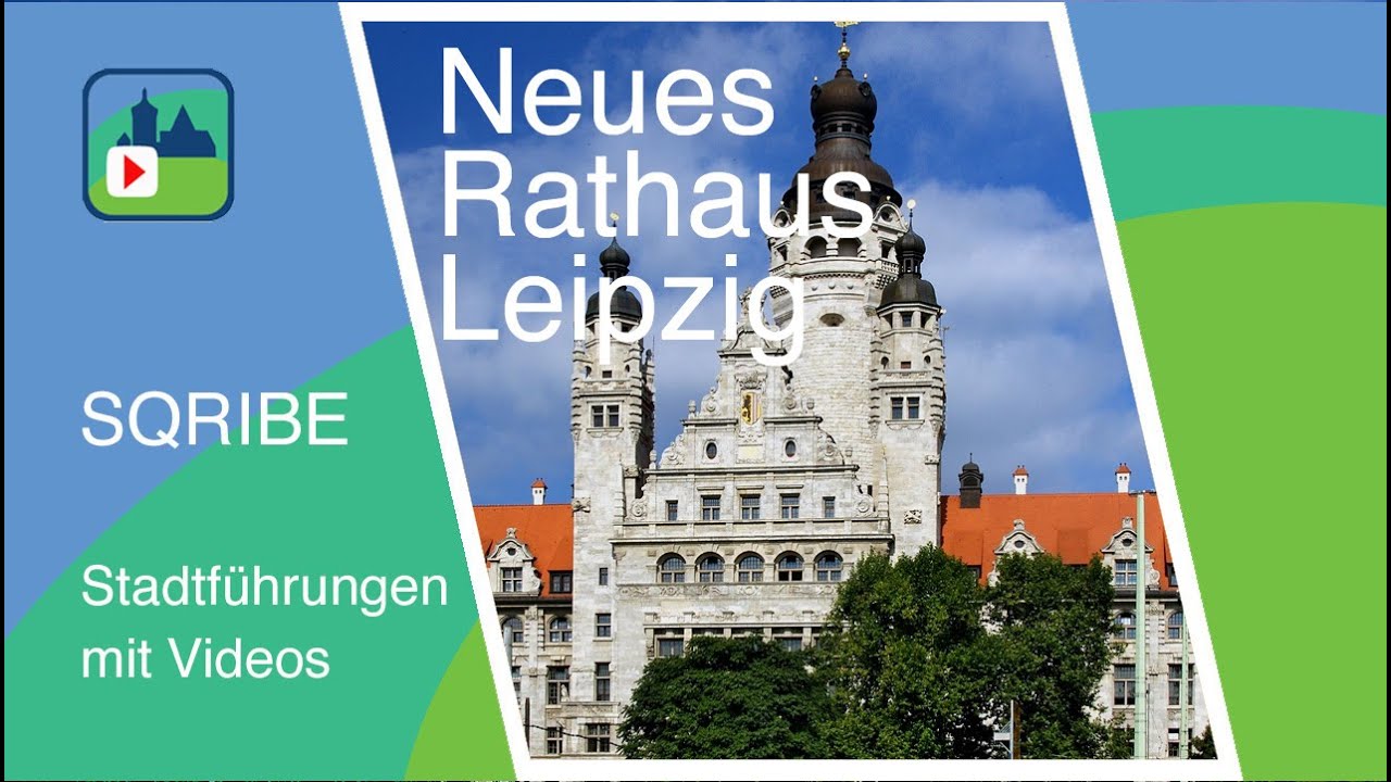 Neues Rathaus von Leipzig - wie ein mittelalterliches Schloss
