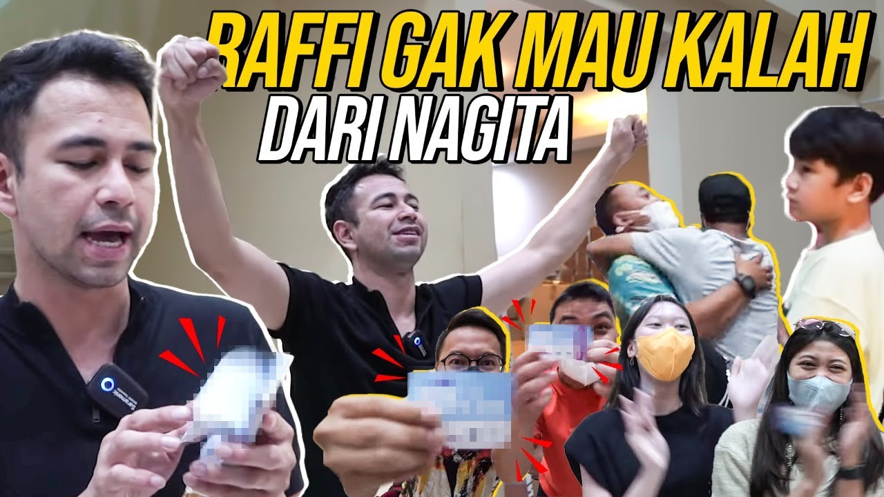 RAFFI KASIH LIAT THE REAL SULTAN!! SEMUA BAHAGIA!!!