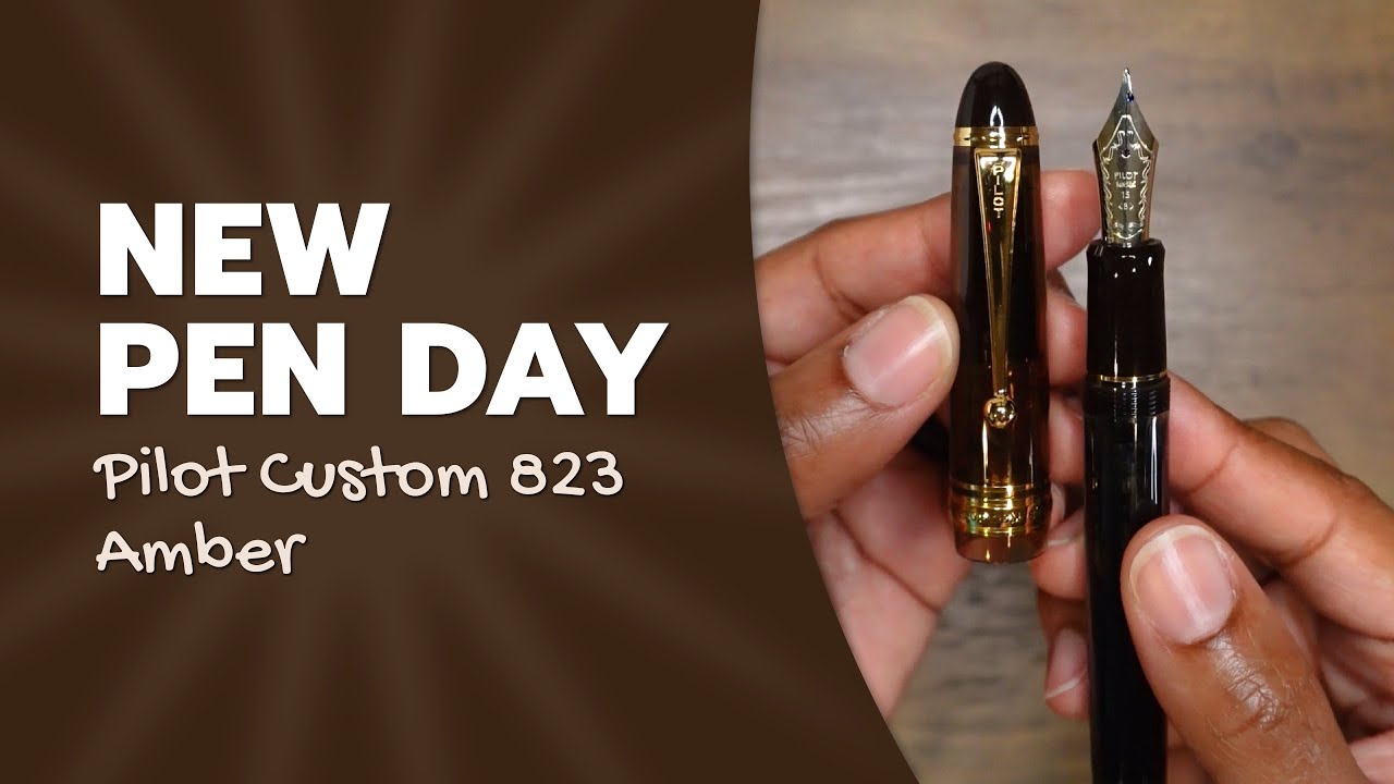 NEW PEN DAY! | Unboxing the Pilot Custom 823