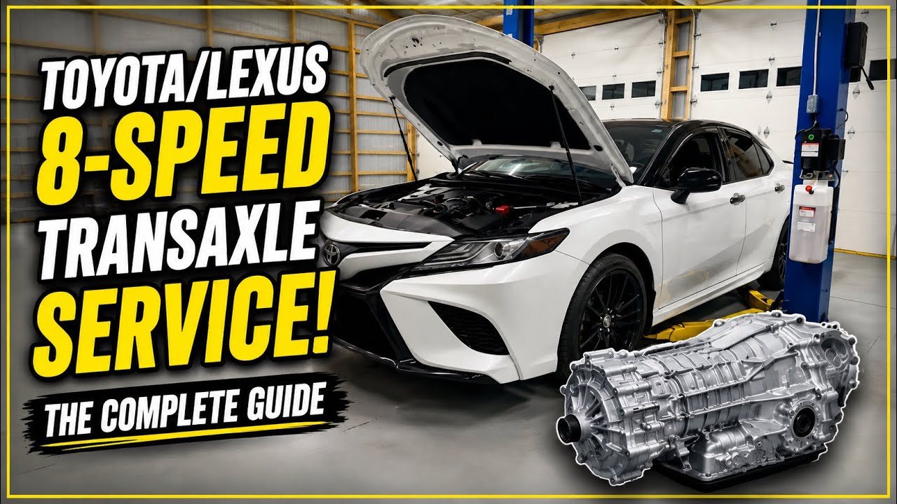 Toyota/Lexus Front Wheel Drive 8 speed Automatic “sealed” transmission service!!!