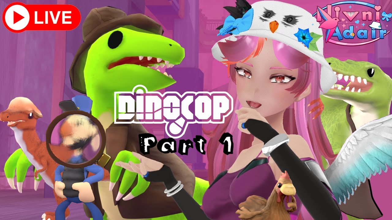 Vtuber Nivni Tries Dinocop