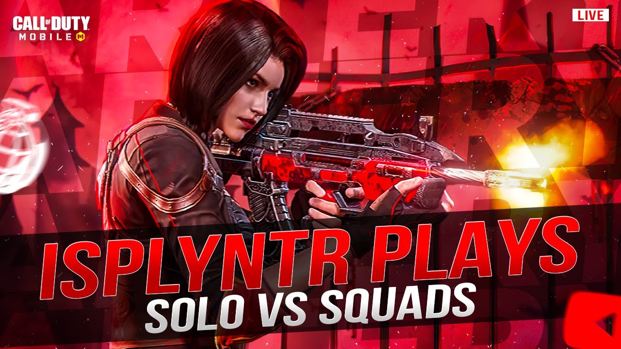 LEGENDARY SOLO VS SQUADS - COD MOBILE LIVE