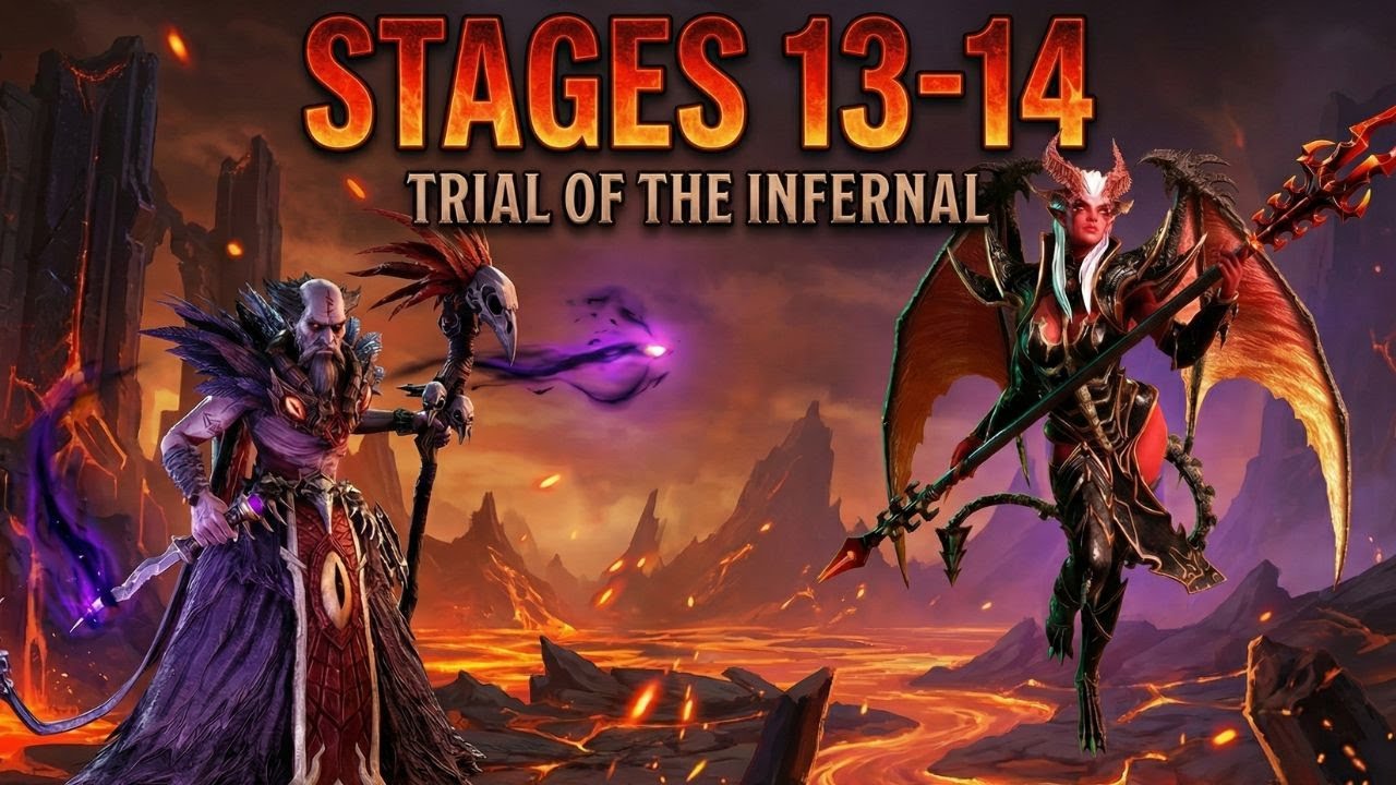 Infernal Trials: New Stages 13 & 14 | Complete Guide I Mango WoR