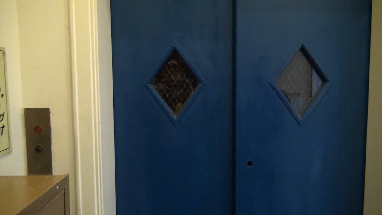 Vintage Elevator at the Laplace Building in Charlottesville, VA
