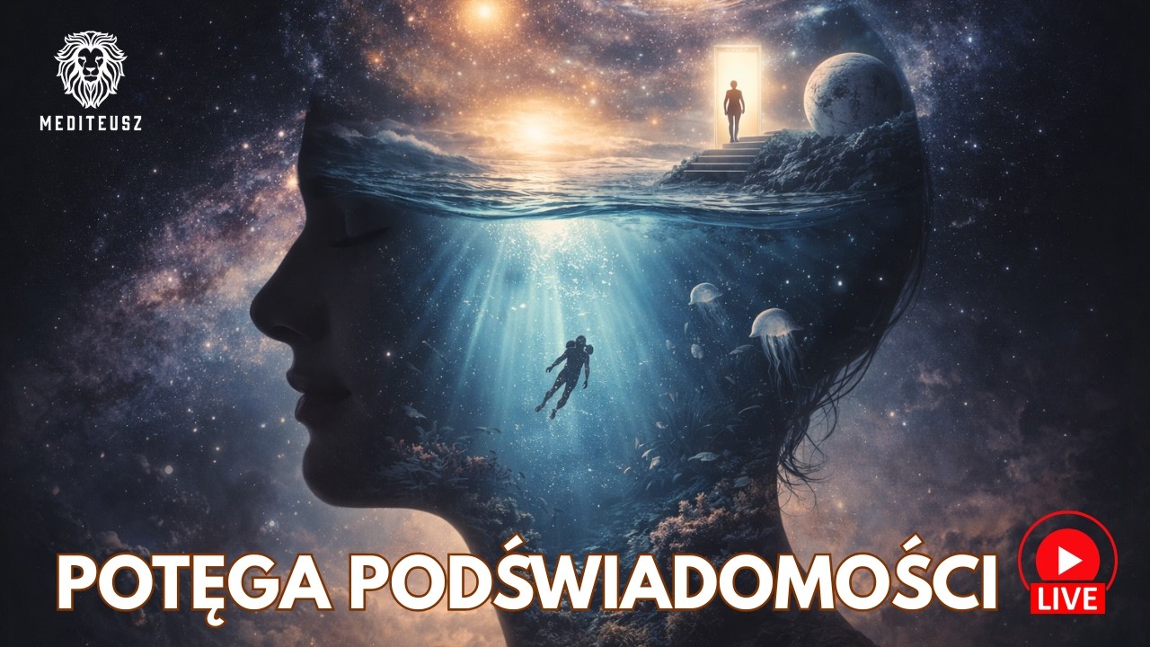 POTĘGA PODŚWIADOMOŚCI  LIVE - MEDITEUSZ / ŁUKASZ GOTOWICZ - POPRAWIONY DŹWIĘK !
