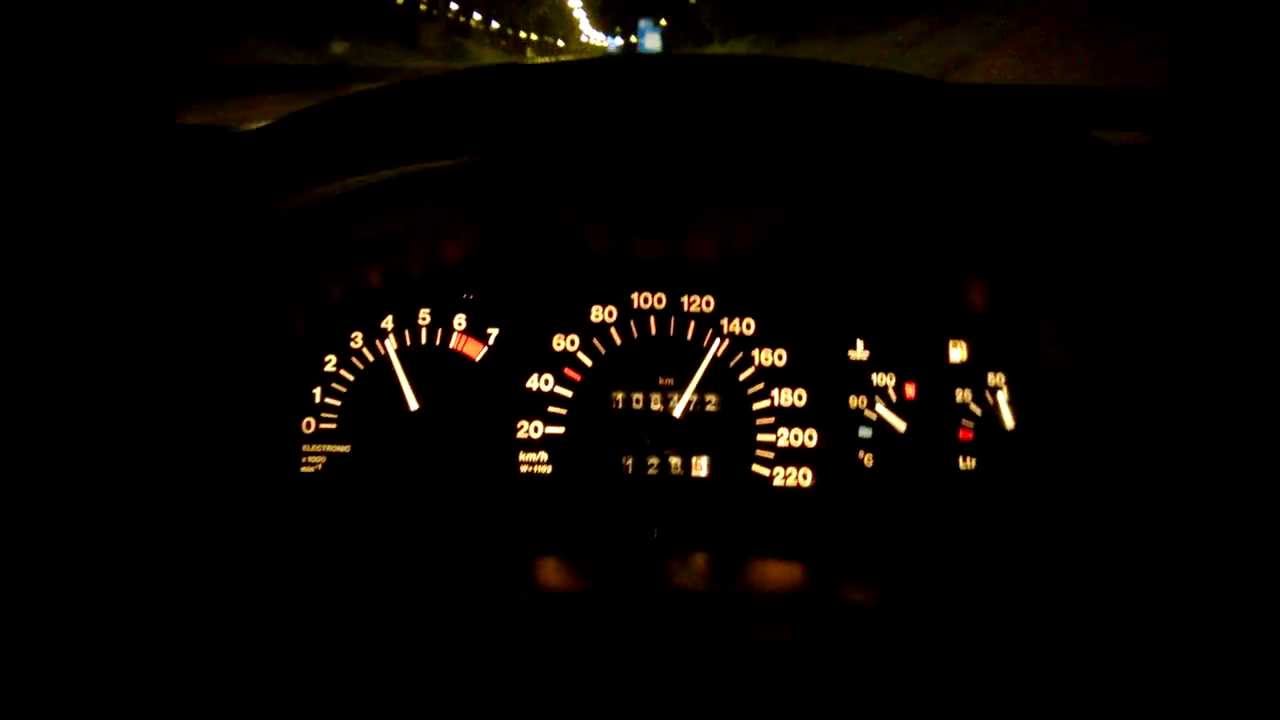 Opel Astra F 1.6 16V, 100PS / 50 - 150 kmh / HIGHWAY ACCELERATION