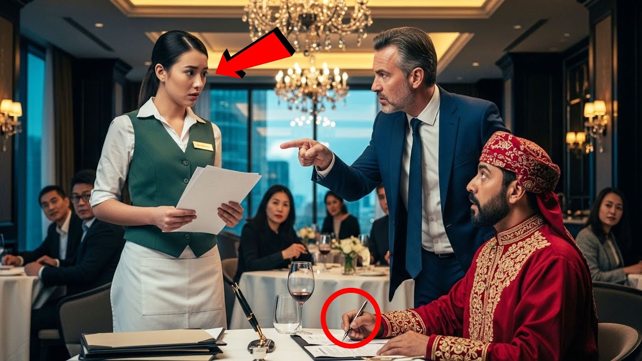 “This Is a Fake,” Waitress Answers in Perfect Arabic — Saving the Sheikh from a $200M Scam