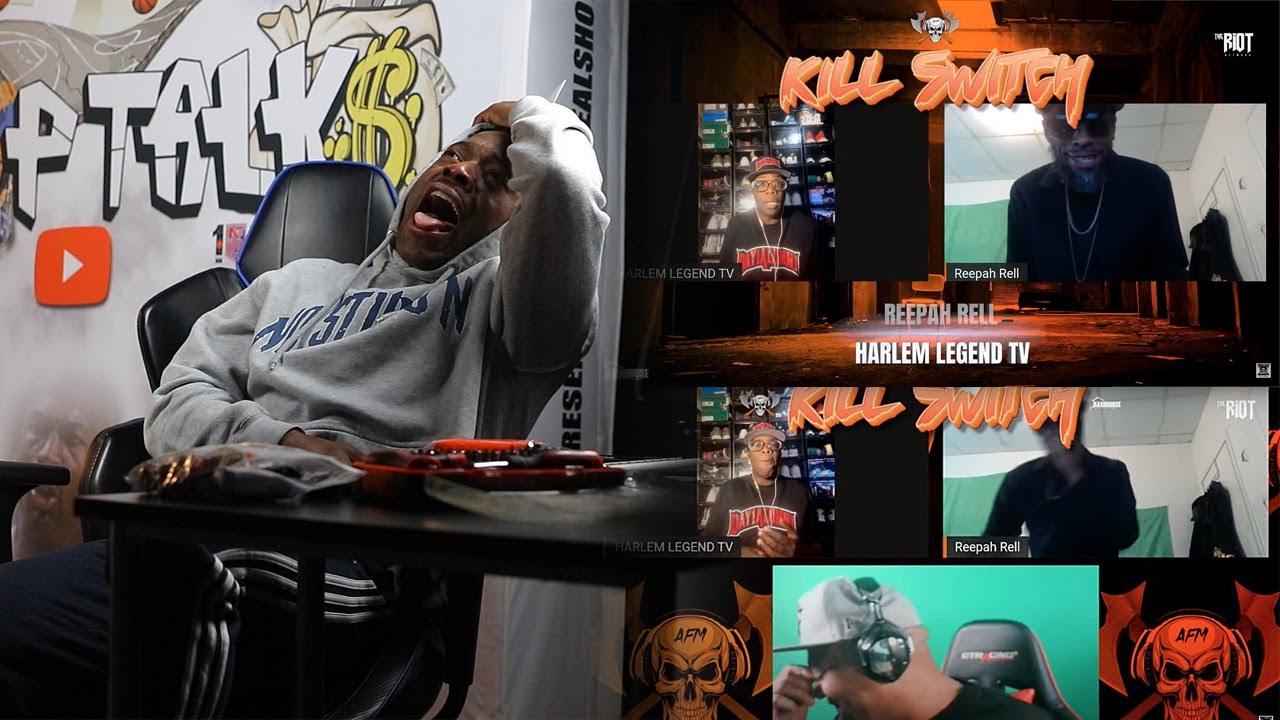HARLEM LEGEND TV Die A HORRIBLE DEATH SMFH🫣😳😭 vs REEPAH RELL Hit The 