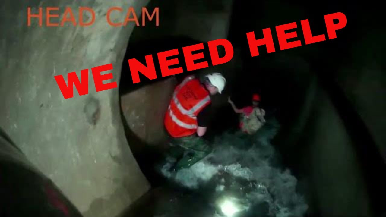 BUNKER STORM DRAIN EXPLORE GONE WRONG. WE ESCAPED WITH OUR LIVES