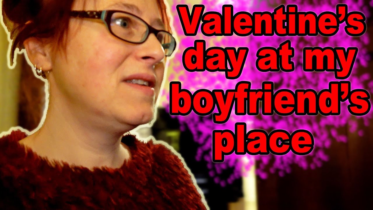 VALENTINE'S DAY at my BOYFRIEND'S HOUSE: DAILY VLOGS UK