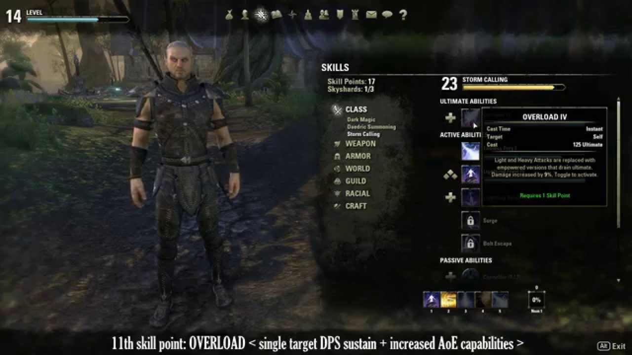 ESO - Sorcerer builds: all you need to know to get you started...
