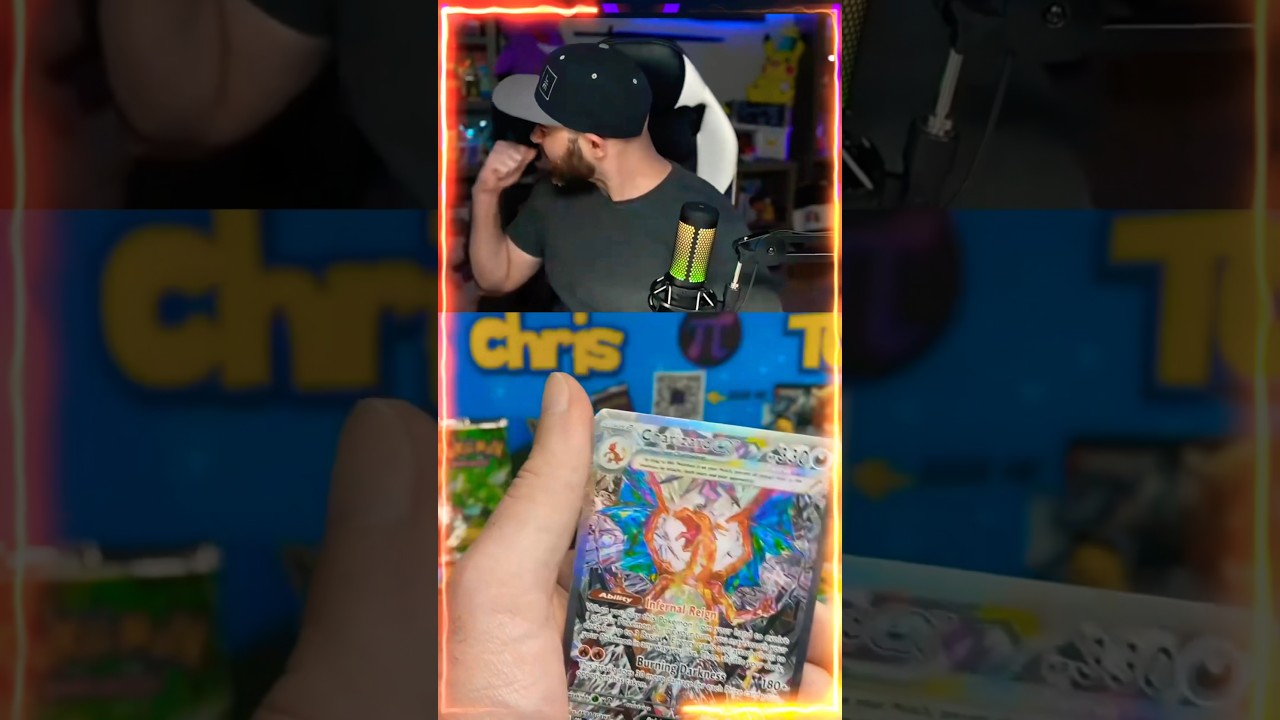 Both Charizard Chase Cards pulled ! 🔥🤯 #pokemon #obsidianflames #charizard #pokemoncards #pok&eacute;mon