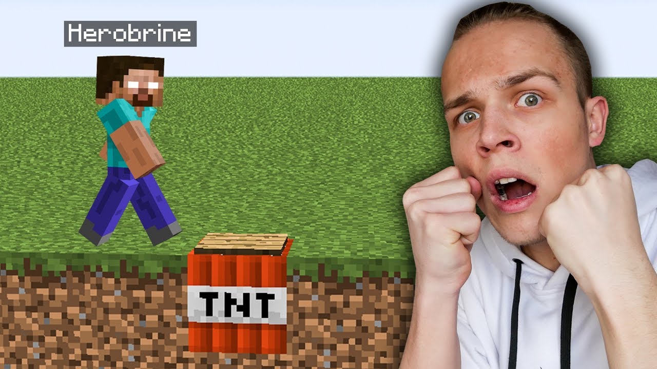 Zrobilem PUŁAPKI na HEROBRINE w PALIONOWIE!