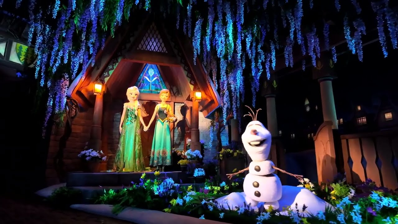 Frozen Ever After Ride 4K