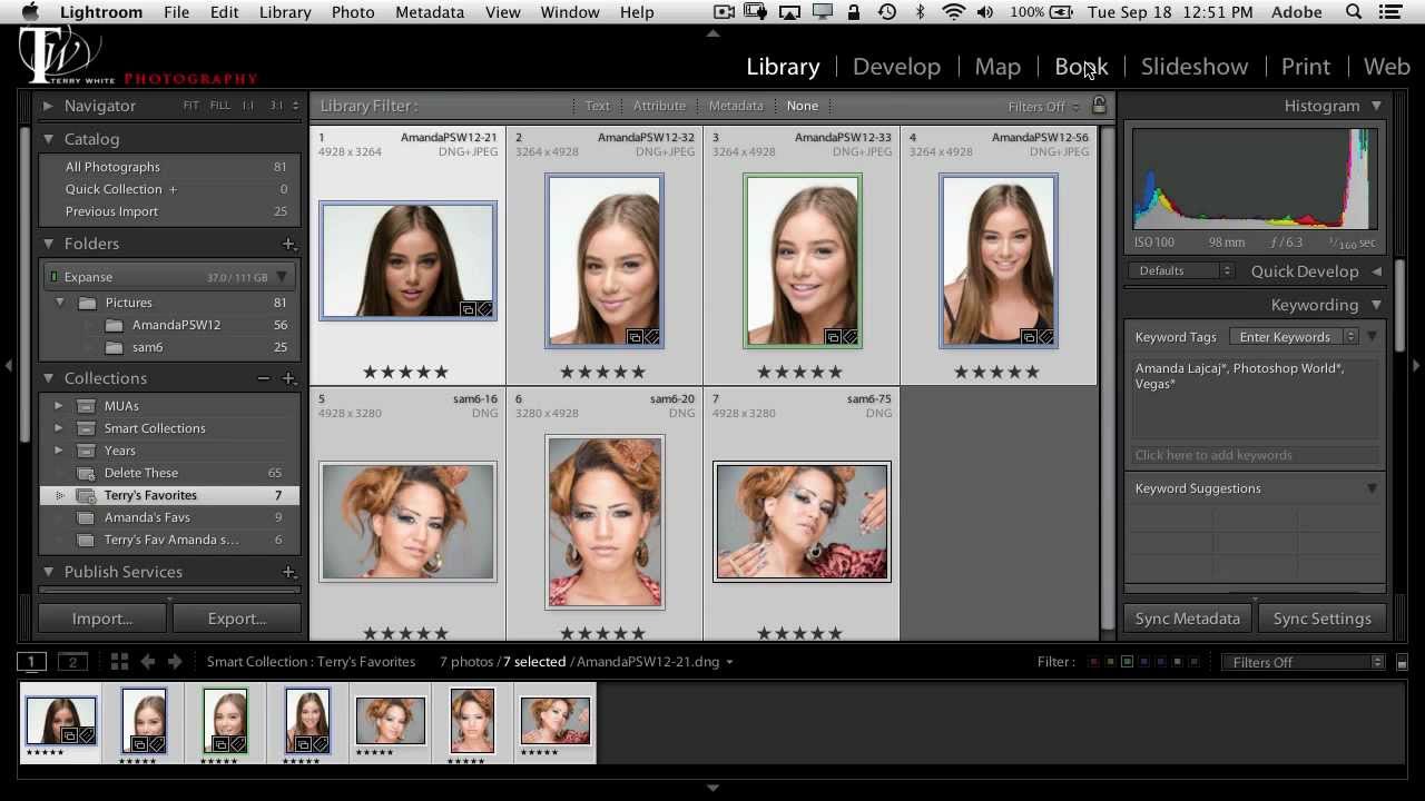 Как использовать коллекции в Adobe Lightroom 4