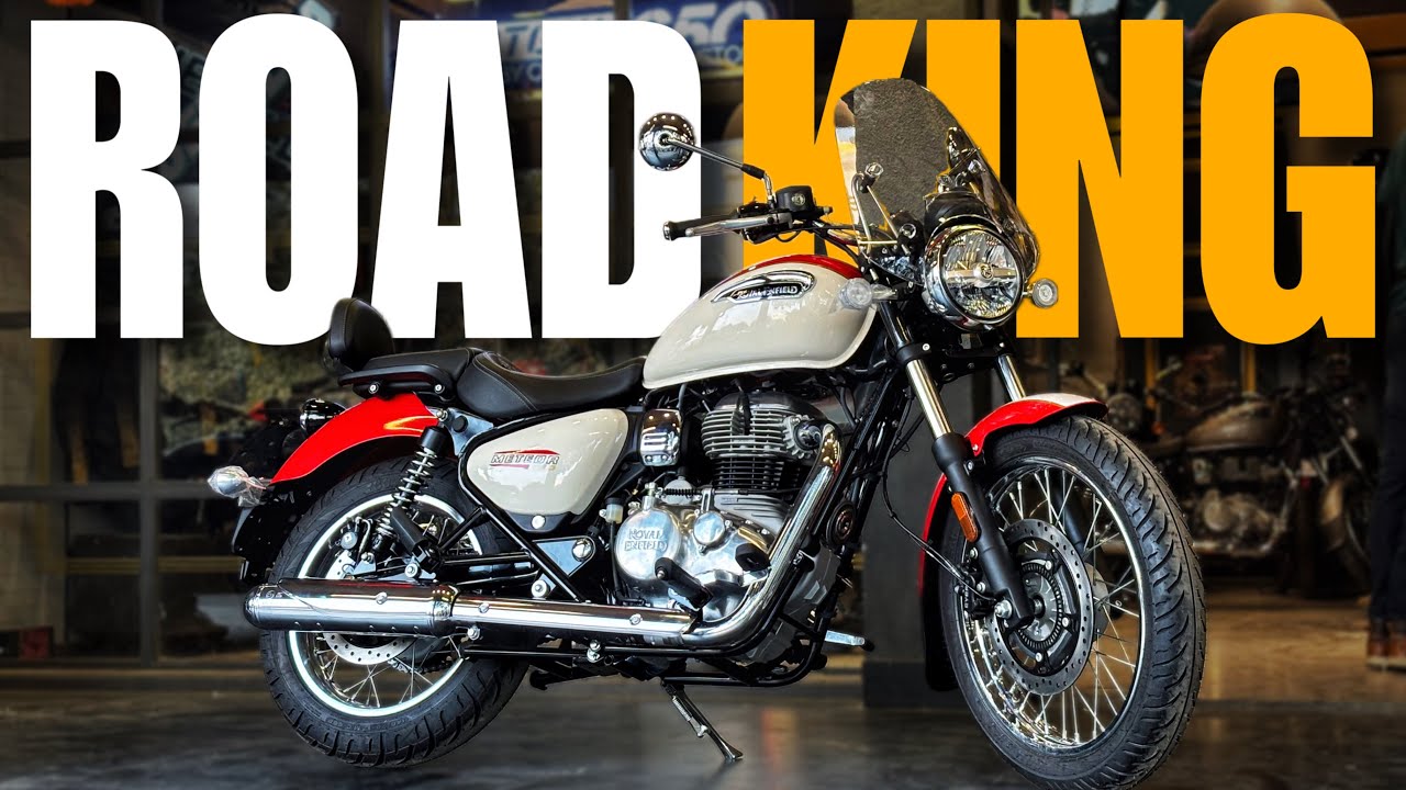 Royal Enfield Meteor 350 Aurora Red - Best Comfortable Cruiser
