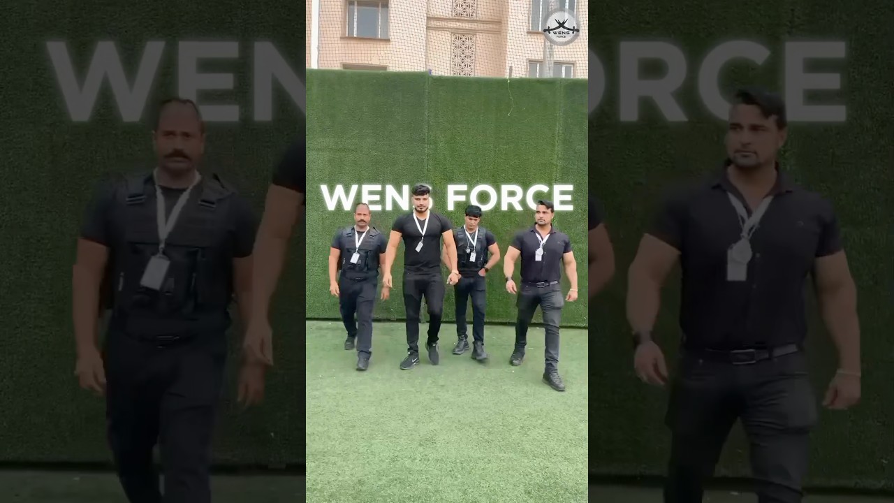 Best Event Security in India 🇮🇳 | WENS Force #concert #viral #eventsecurity #bouncer #ytshorts