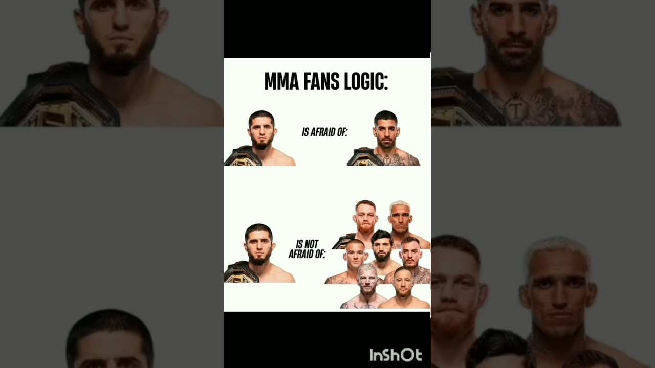 IslamMakhachev #UFCLogic #MMAFans #UFCShorts #MMAMemes #MMACommunity #LightweightDivision #FunnyMMA