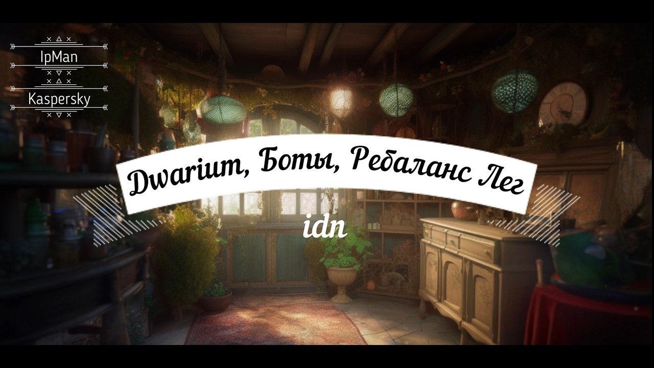 Dwar Podcast №3. idn. Главный Дед Двара. Dwarium, Рейтер, Боты, Ребаланс Лег.