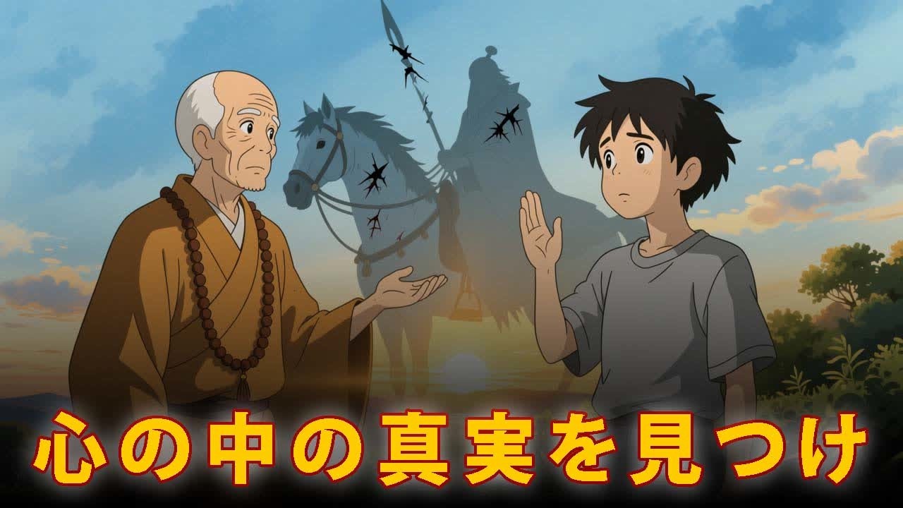 心の傷を抱えた少年が、僧侶との出会いで見つけた希望