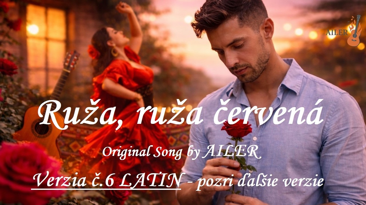 Ruža, ruža červená LATINO (Original Song) | AILER