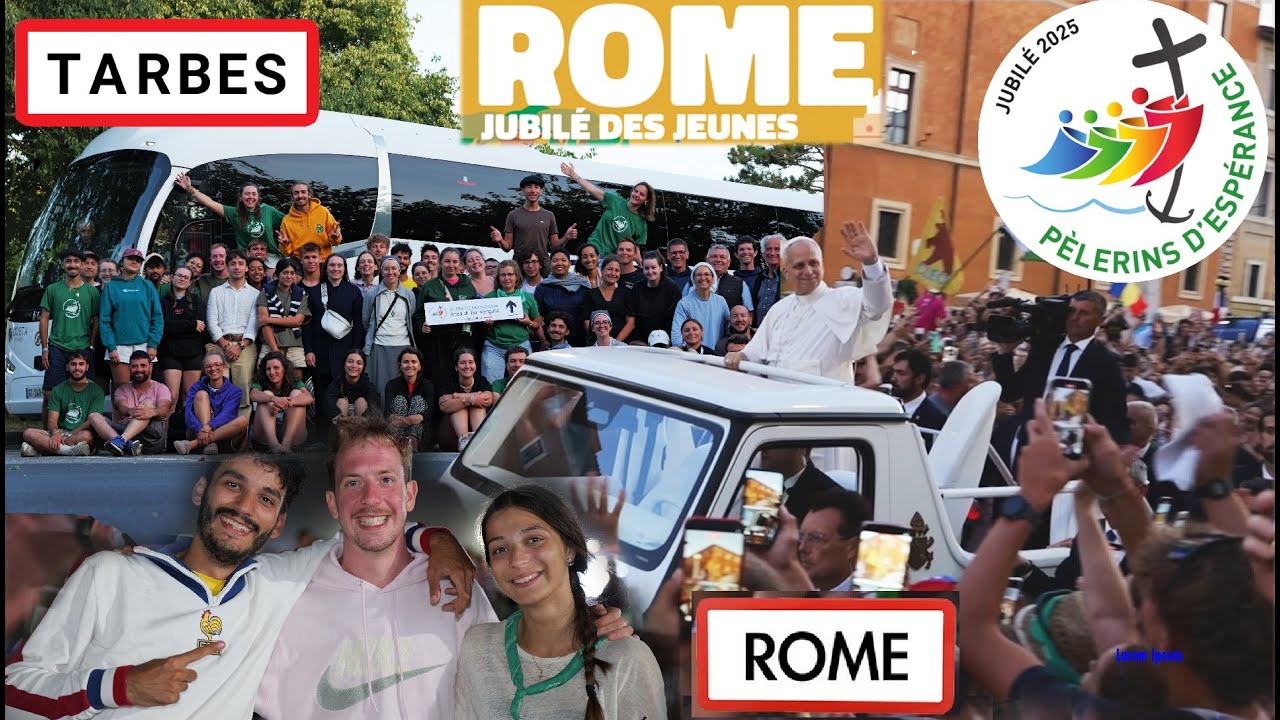 Jubilé des jeunes à Rome ! Retour sur le pèlerinage des jeunes du diocèse