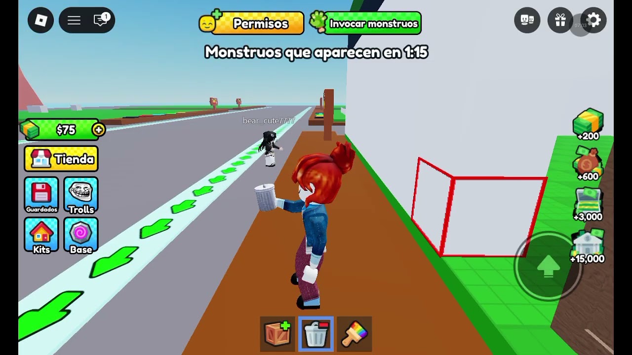 Jugando roblox 🙂😃