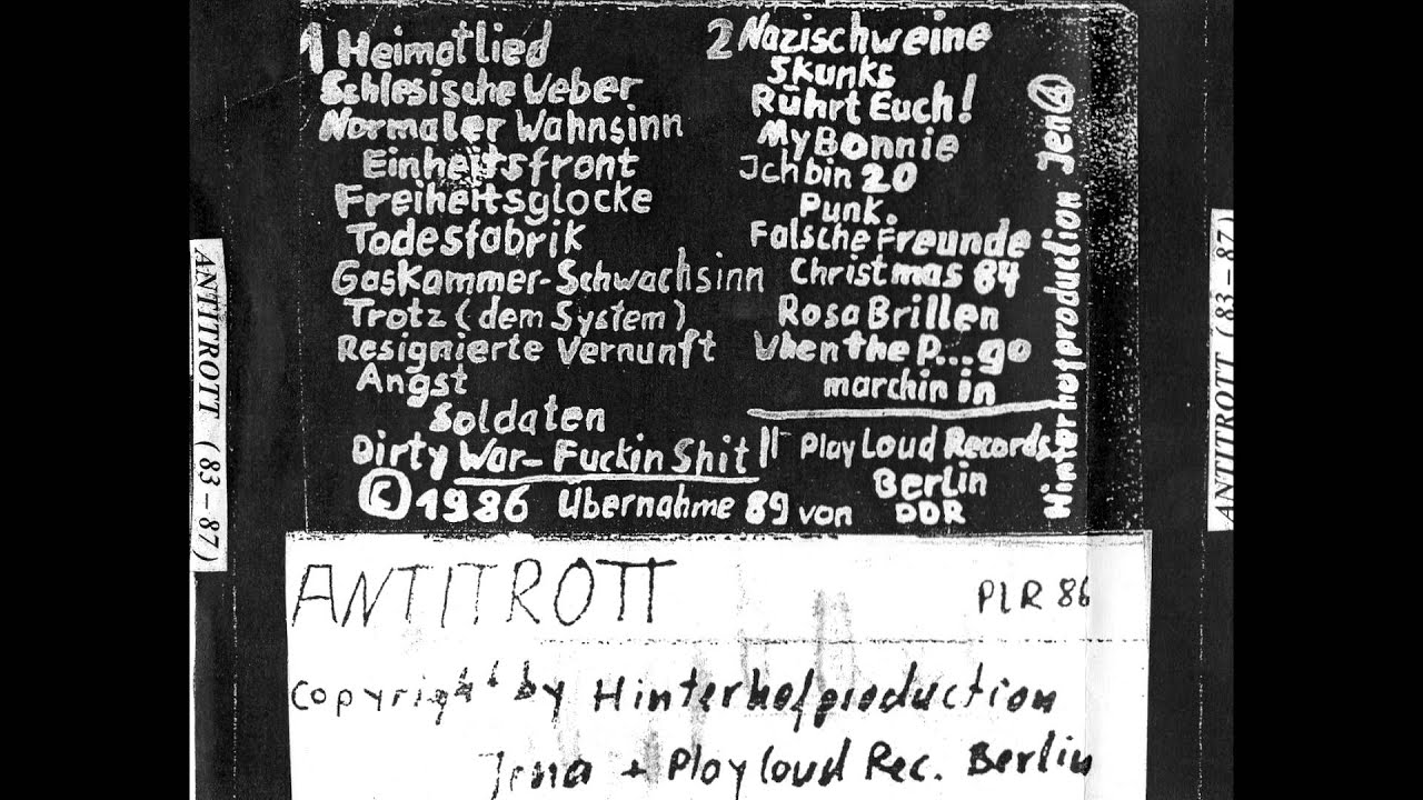 Antitrott - Ich Bin 20