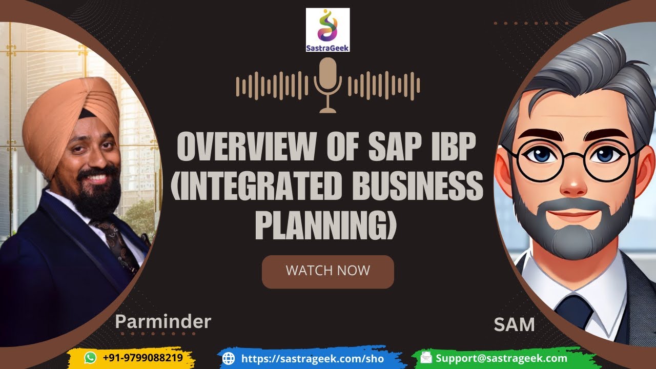 Overview of SAP IBP (Integrated Business Planning)