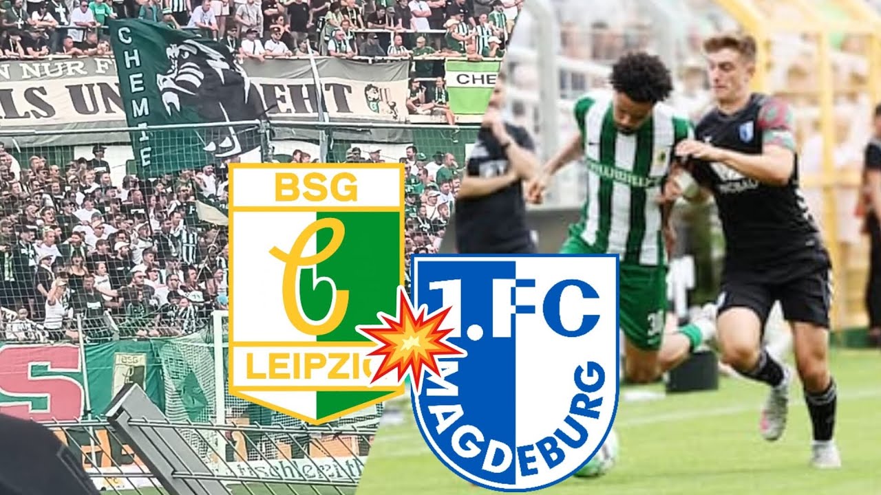 Gebrauchter Tag für Chemie | Chemie Leipzig - Magdeburg U23 Stadion Vlog 💥