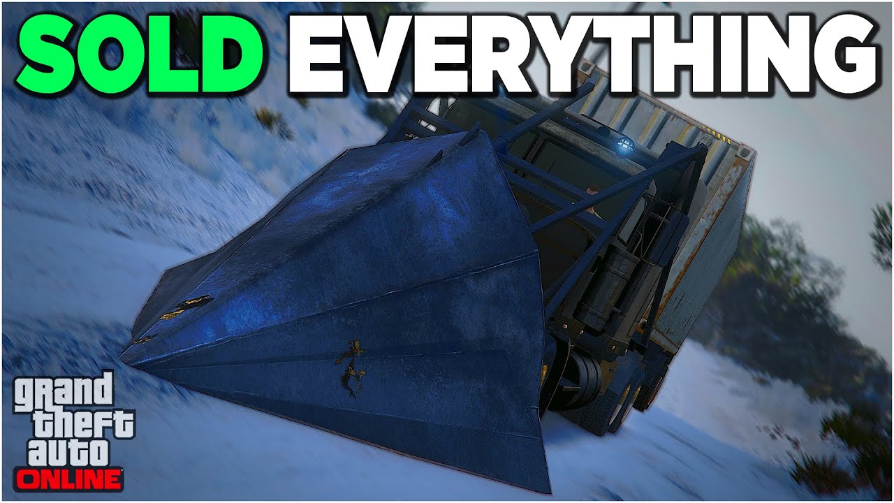 I Sold EVERY Business In GTA Online IN THE SNOW & I Made THIS MUCH MONEY SOLO!