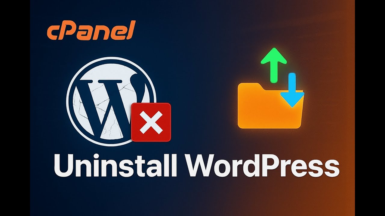 How to Uninstall WordPress in cPanel 2025