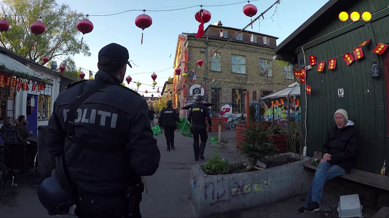 Christiania TV: Politi arresterer og rydder - igen og igen