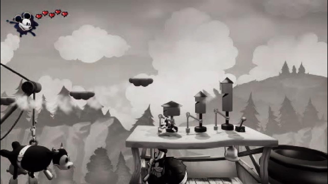 Epic Mickey Rebrushed Steamboat Willie