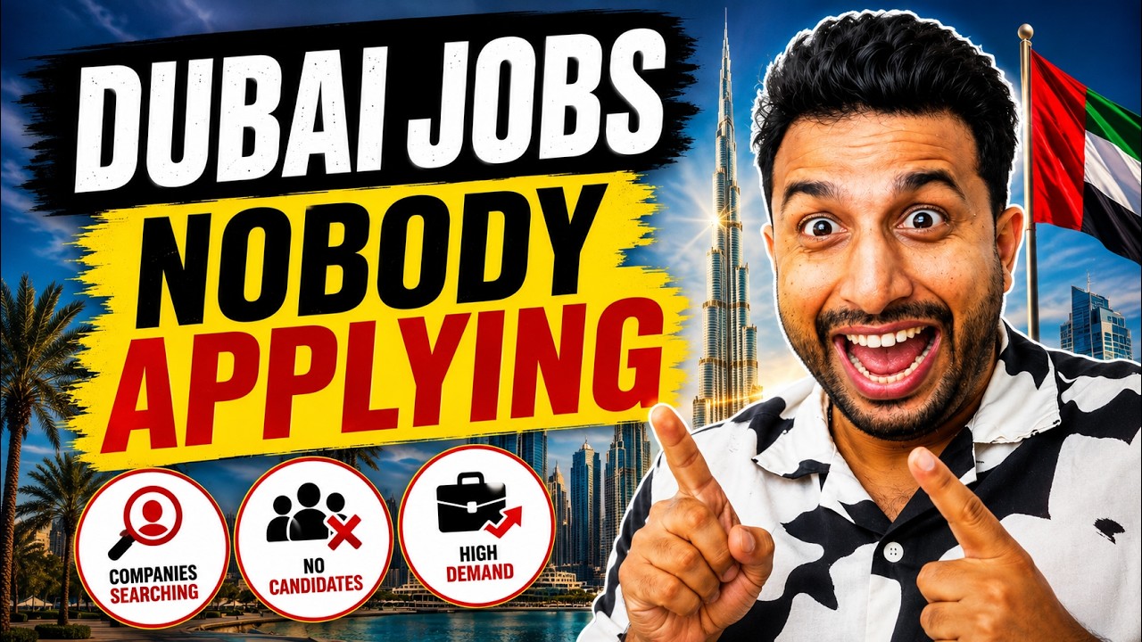 High-Paying Dubai Jobs Nobody Applies For | Low Competition Jobs in Dubai 2026