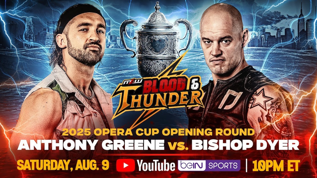 MLW Blood  Thunder 2025: Bishop Dyer vs Anthony Greene | FULL MATCH