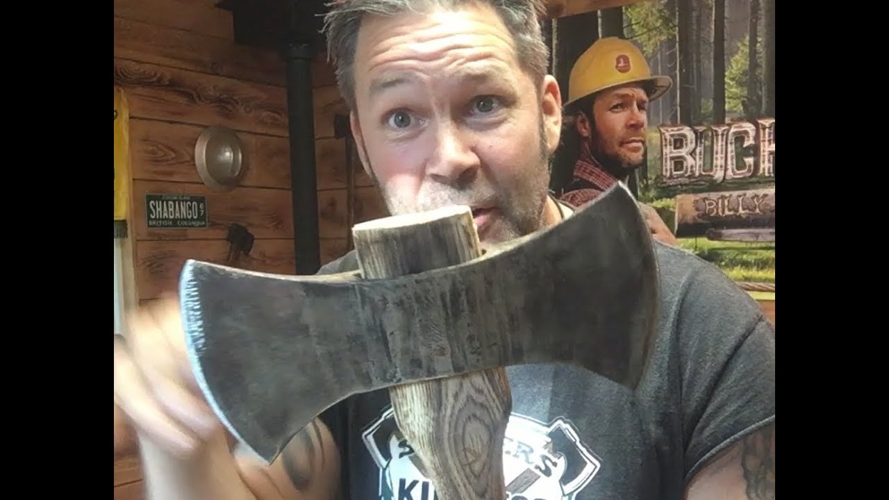 OX HEAD THROWING AXE