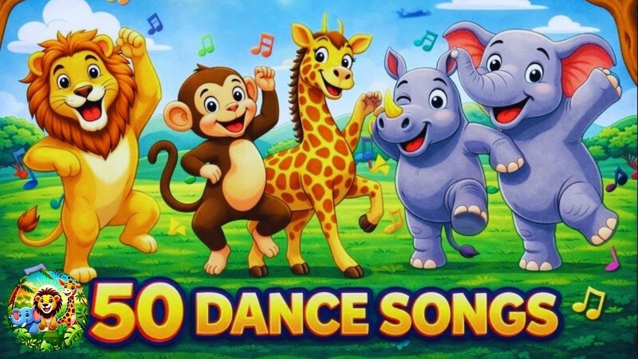 50 DANCE SONGS with the Safari Family