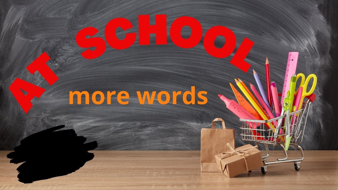 AT SCHOOL - extended vocabulary for Bugs Team 1, Kids Can 1, Shine On 1