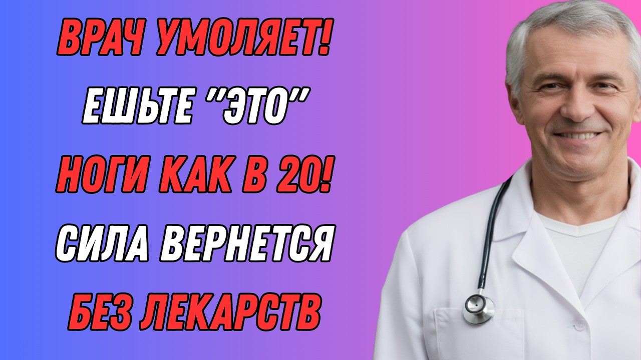 Если есть это утром, мышцы ног восстанавливаются даже после 60 — метод врача | Здоровье 60+