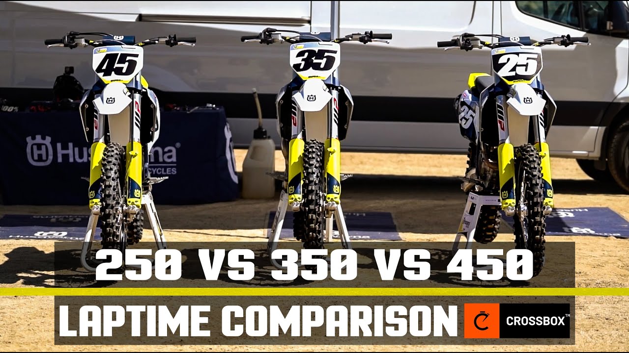 250 VS 350 VS 450 | Husqvarna Comparison with Lap Times - Which is Fastest?