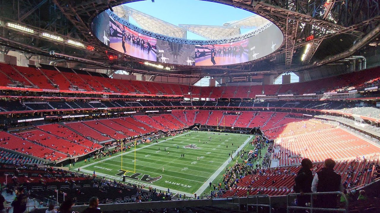 Mercedes-Benz Stadium. Home of the Atlanta Falcons