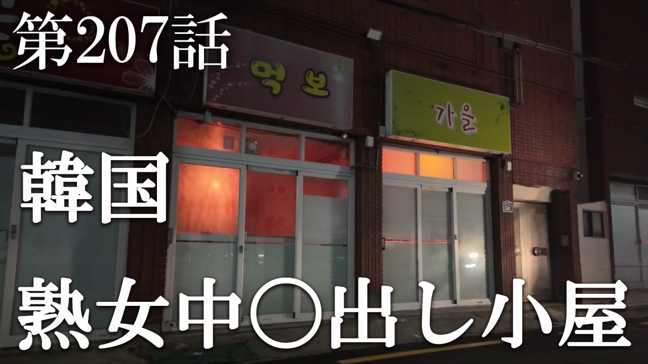 【第207話・観光客も行かないローカル街で隙間から道を監視する嬢】韓国釜山にある店に潜入レポ。32歳底辺サラリーマンが結婚しても潜入youtuberを続けて成り上がるドキュメント。