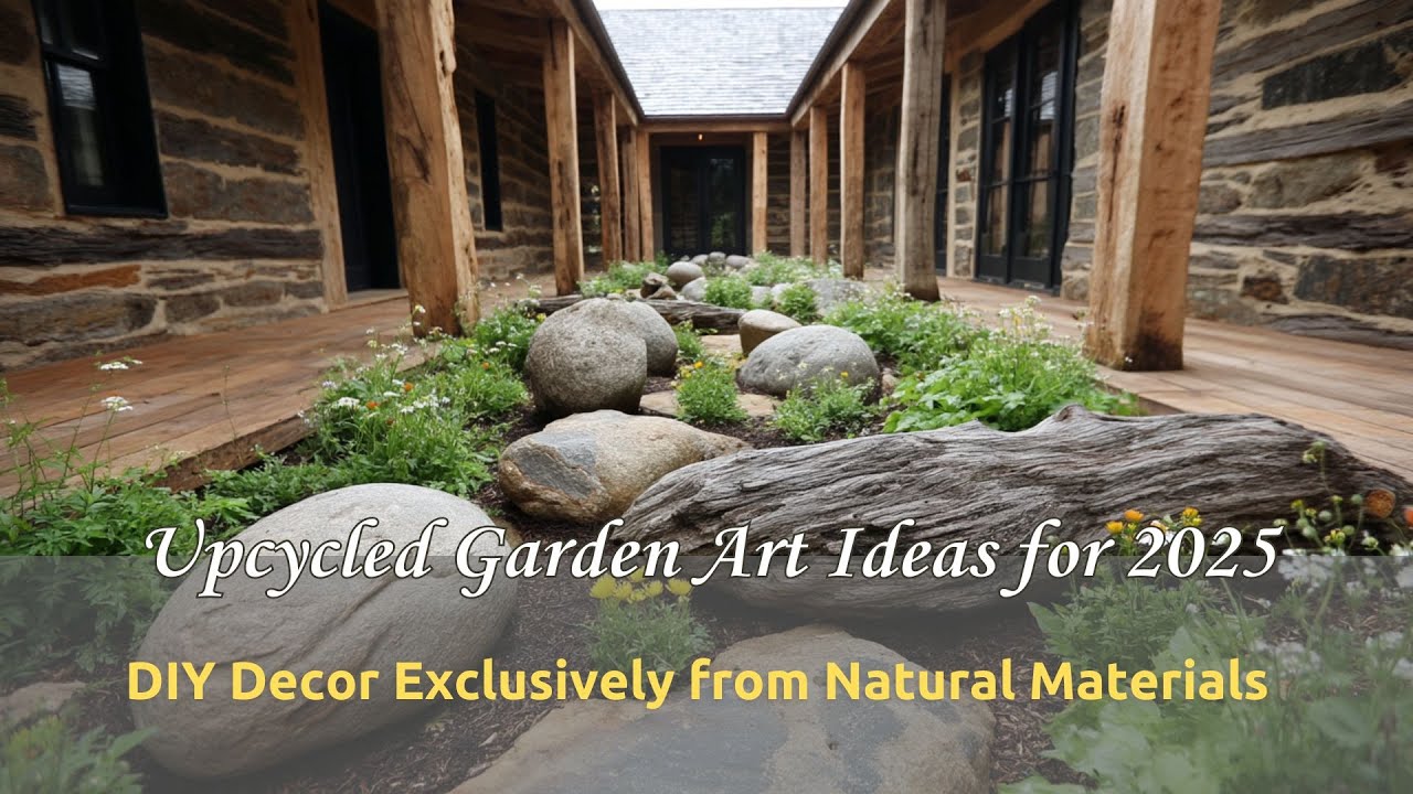 Bring Nature to Life with Upcycled Garden Art Ideas, DIY Decor Exclusively from Natural Materials