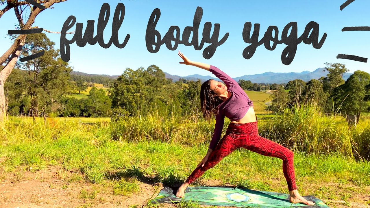 Full Body Yoga - 30 minute Total Body Deep Stretch at Home Yoga Workout
