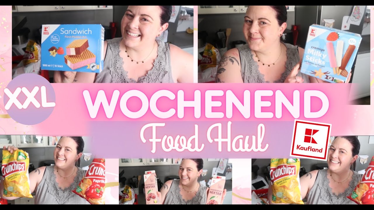XXL FOOD HAUL| KAUFLAND| 138€| UNGESUND!!!| Fräulein Jasmin