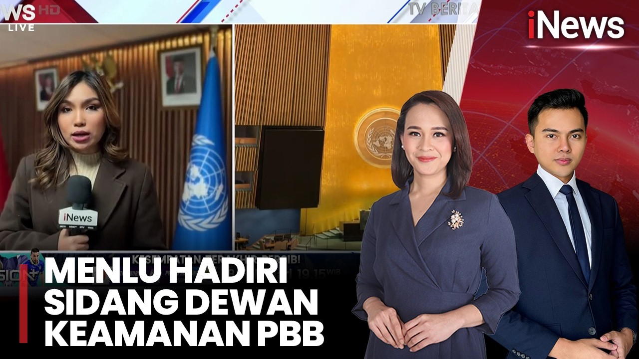Menlu Sugiono Hadiri Sidang Dewan Keamanan PBB dan Gelar Pertemuan Bilateral di New York |18/2
